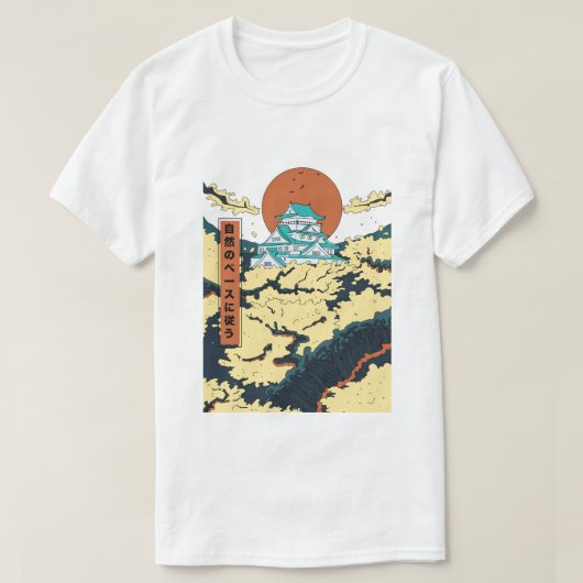 Neem het tempo van de natuur over t-shirt (Design voorkant)