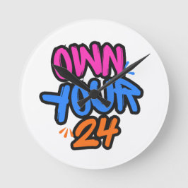 Neem je 24 uur onder controle ronde klok