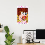 Neem je de tijd? Divas Do!tm Poster (Thuiskantoor)