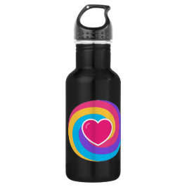 Neem je drank in een zwarte stijl mee met je waterfles 