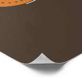 Neem je koffie-Poster Poster (Hoek)
