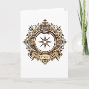 Neem Je Lot in Eigen Hand Vintage Slang Gothic Wen Kaart
