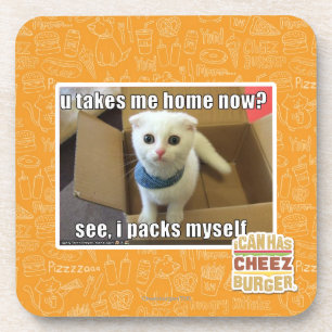 Neem je me nu naar huis? bier onderzetter