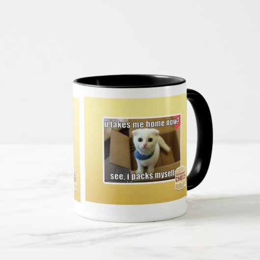 Neem je me nu naar huis? mok (Voorkant rechts)