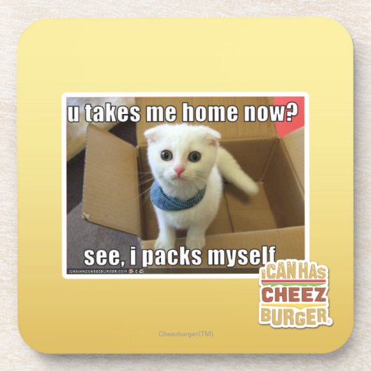 Neem je me nu naar huis? onderzetter (Voorkant)