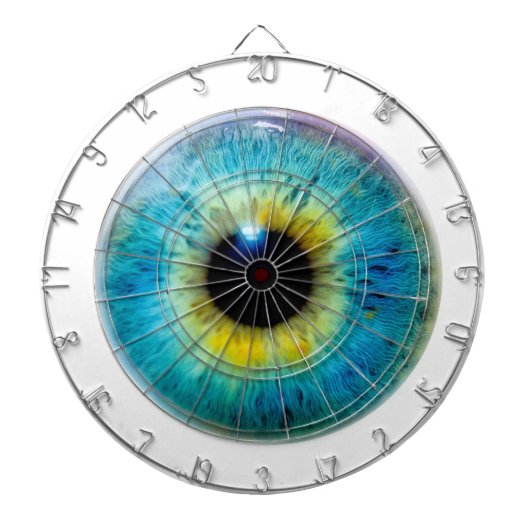 Neem je oog uit - het wangbaldartboard dartbord (Voorkant)