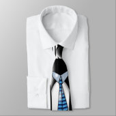 Neem je pinguïn mee naar je werkdag (Stropdas) Stropdas (Gebonden)