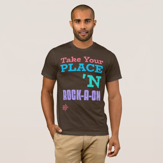 Neem je plaats in ‘N Rock-A-O-N 2 T-shirt (Voorkant volledig)