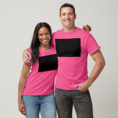 Neem je tijd zwart t-shirt (Unisex)