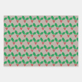 Neem jezelf een vrolijk klein kerstvrachtje inpakpapier vel (Voorkant 2)