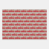 Neem jezelf een vrolijk klein kerstvrachtje inpakpapier vel (Voorkant)