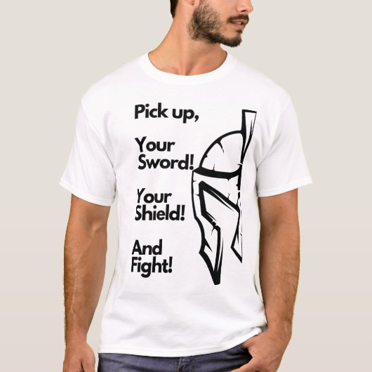 Neem jezelf motivatie T-Shirt op (Voorkant)