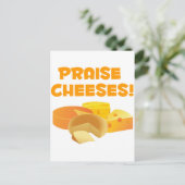 Neem kaas. briefkaart (Staand voorkant)