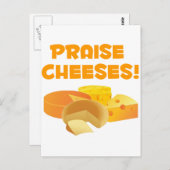 Neem kaas. briefkaart (Voorkant / Achterkant)