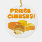 Neem kaas. keramisch ornament (Voorkant)