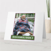Neem Karoli Baba Cards Kaart (Voorkant)