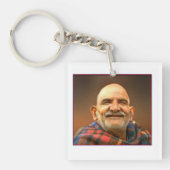 Neem Karoli Baba Sleutelhanger (Voorkant)