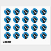 Neem LA mee met het Storm! Ronde Sticker (Vel)