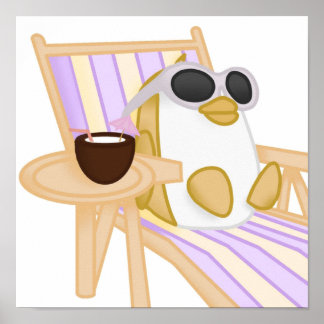 Neem me aan Golden Penguin Poster