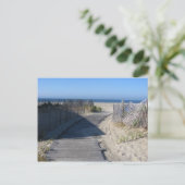 Neem me aan het Strand! Briefkaart (Staand voorkant)