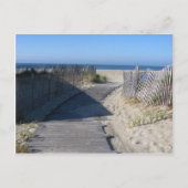 Neem me aan het Strand! Briefkaart (Voorkant)