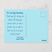 Neem me alsjeblieft Briefkaart (Achterkant)