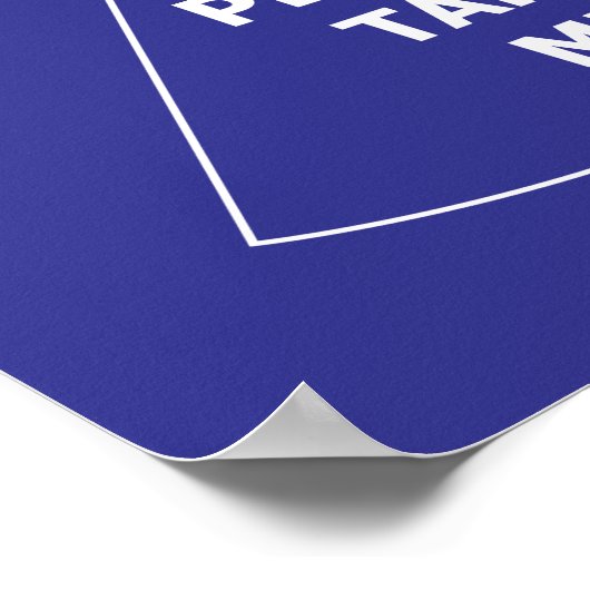 Neem me alsjeblieft buitenaards ruimteschip UFO me Poster (Hoek)