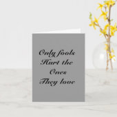 Neem me alsjeblieft terug wenskaart kaart (Gele Bloem)