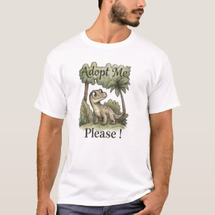Neem Me Aub Grappige Komodo Draak Reptiel Liefhebb T-shirt