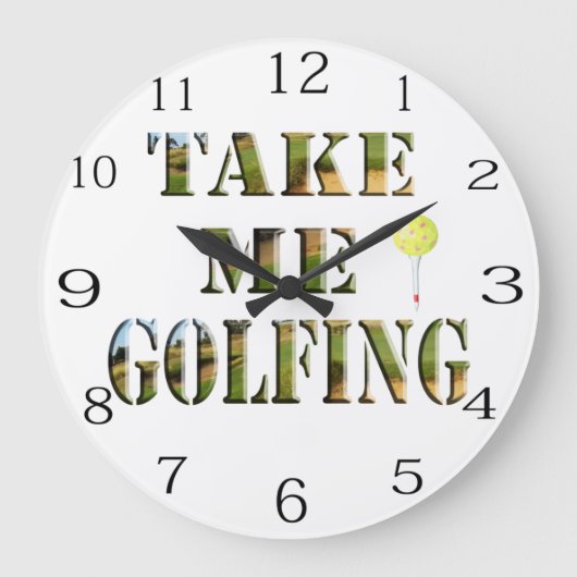 Neem me Golfing, Grote Klok (Voorkant)