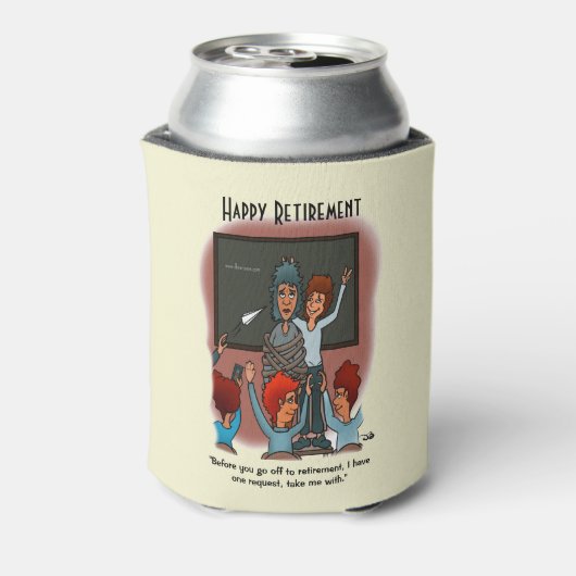 Neem me mee blikjeskoeler (Blikje Achterkant)