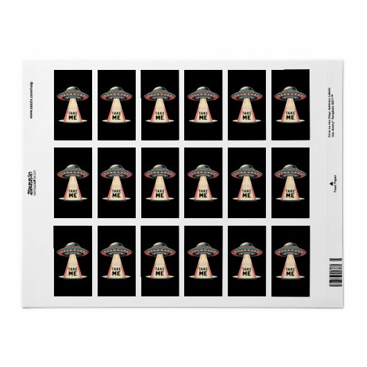 neem me mee etiket (Full Sheet)