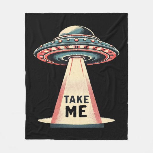 neem me mee fleece deken (Voorkant)