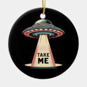 neem me mee keramisch ornament (Voorkant)