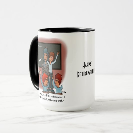 Neem me mee met de combinatie Mok (Voorkant links)