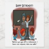 Neem me mee met de combinatie Mok Wijn Etiket (Enkel label)