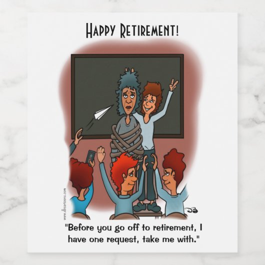 Neem me mee met de combinatie Mok Wijn Etiket (Enkel label)