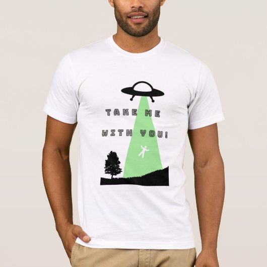 Neem me mee met je T-shirt (Voorkant)