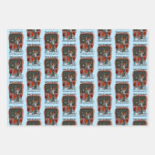 Neem me mee met papierpakbladen inpakpapier vel (Voorkant)