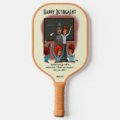 Neem me mee met Pickleball Paddle (Achterkant)