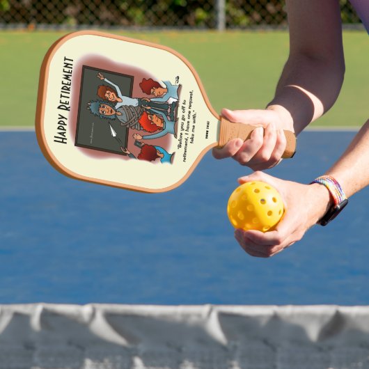 Neem me mee met Pickleball Paddle (Insitu)