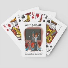 Neem me mee met speelkaarten