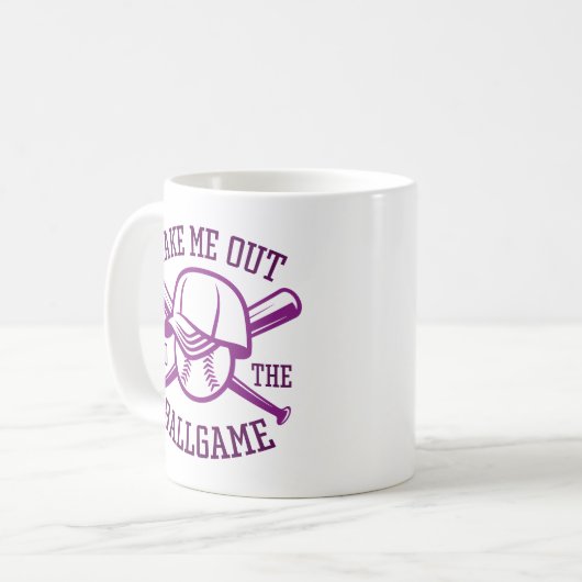 Neem me mee naar de balgame koffiemok (Voorkant links)