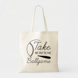 Neem me mee naar de balgame tote bag