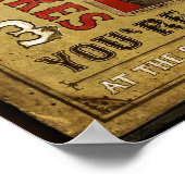  Neem me mee naar de Ballgame Print (Hoek)