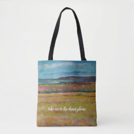 Neem me mee naar de duin alsjeblieft | CANVAS TAS