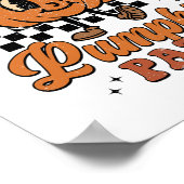 Neem me mee naar de pompoen Herfst Thanksgiv Poster (Hoek)