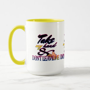 Neem me mee naar de veiligheid mok