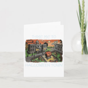 Neem me mee naar Halloween Town kostuum Kaart
