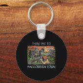 Neem me mee naar Halloween Town kostuum Sleutelhanger (Voorkant)